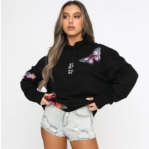 White Fox Boutique Fly High Oversized Hoodie